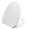 مقعد المرحاض PP الشكل المطول PP تصميم BP0133Q3